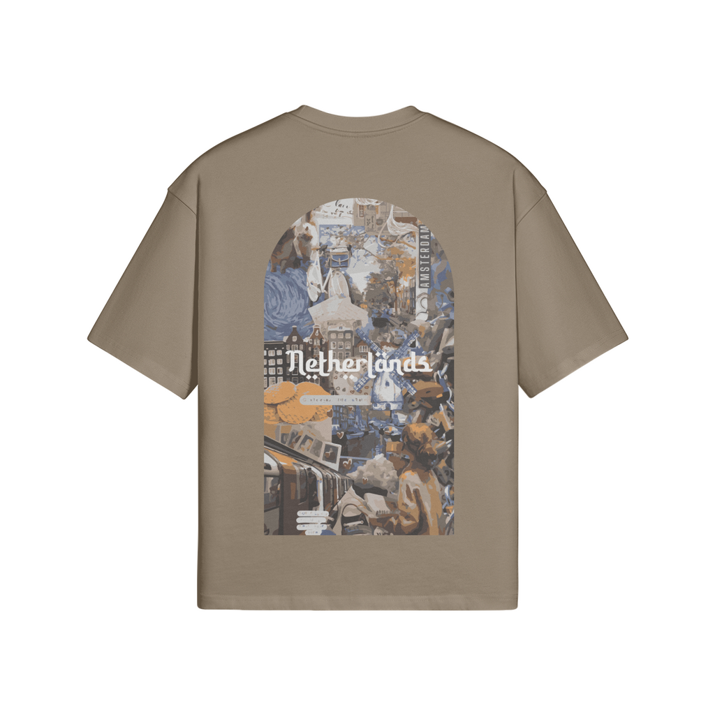 T-shirt Oversize Pays-Bas - Maison Madina