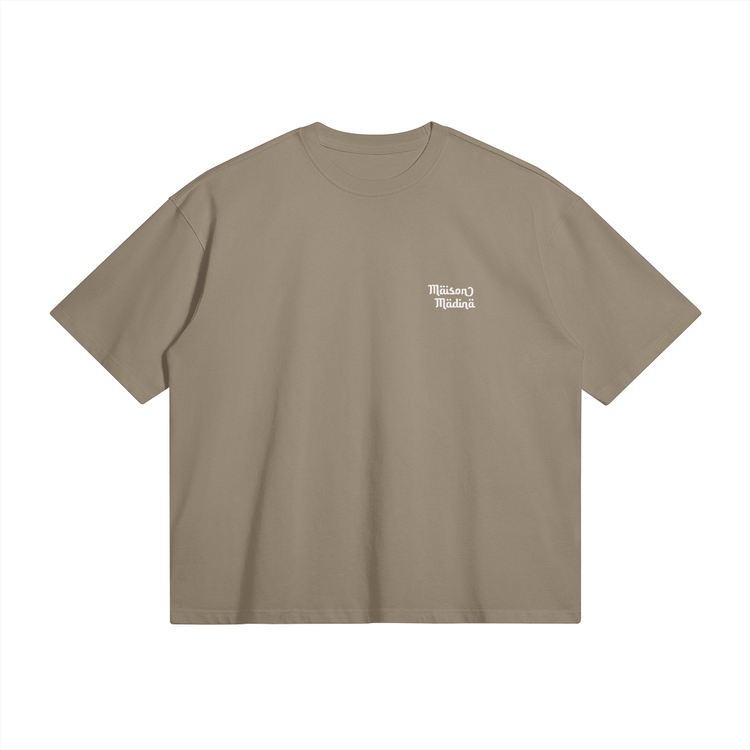 T-shirt oversize Raibi — vue face — coloris Americano