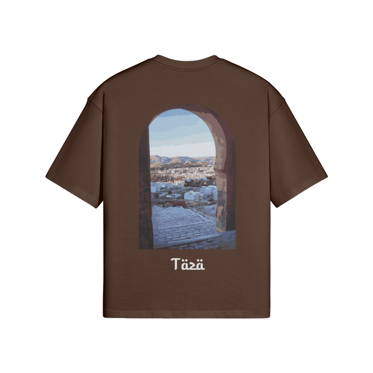 T-shirt Oversize Taza - Maison Madina
