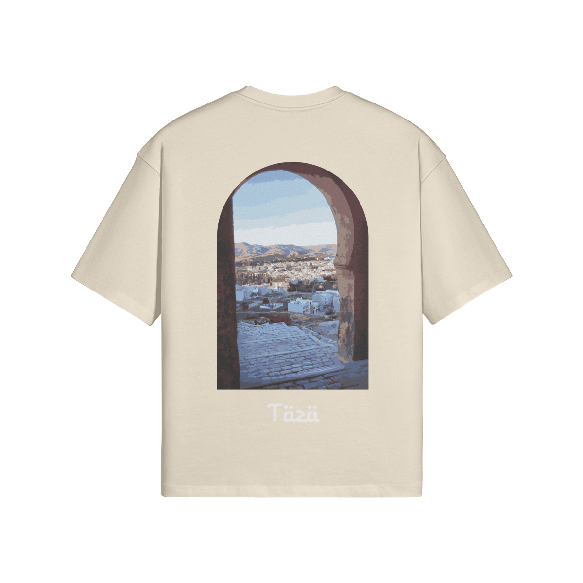 T-shirt Oversize Taza - Maison Madina