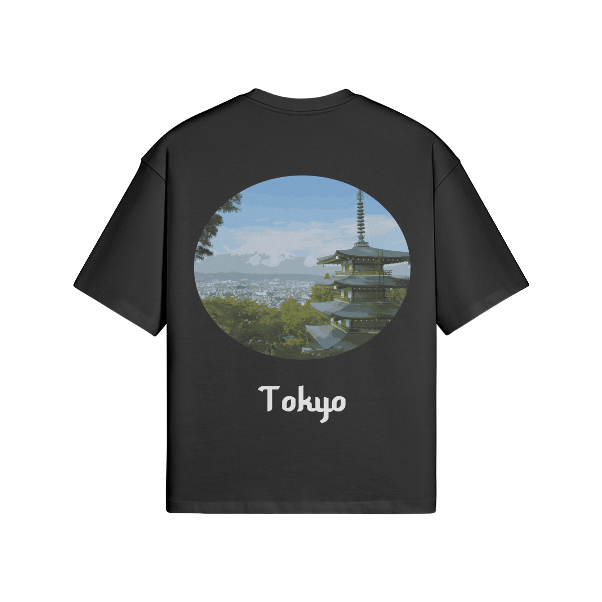 T-shirt Oversize Tokyo - Maison Madina