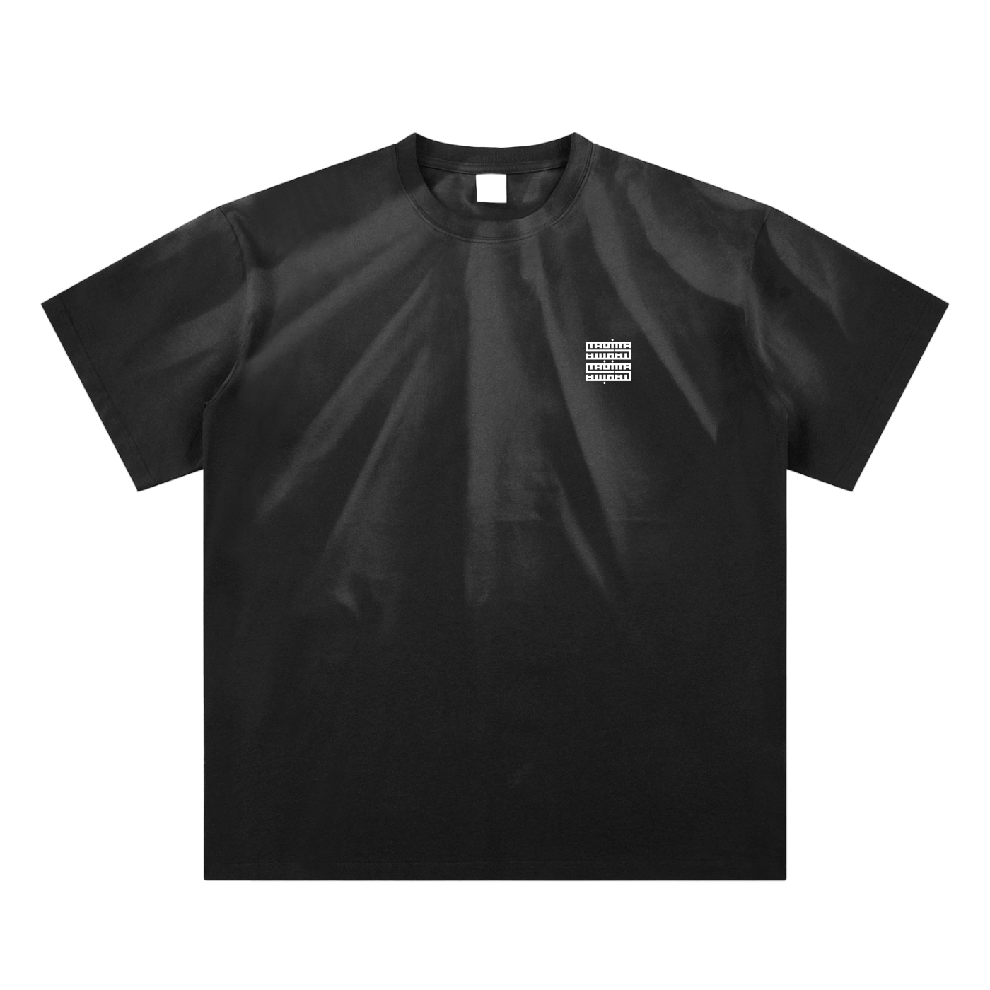 T-shirt Unisexe 100% Coton Lavé – Maison Madina - Black / S