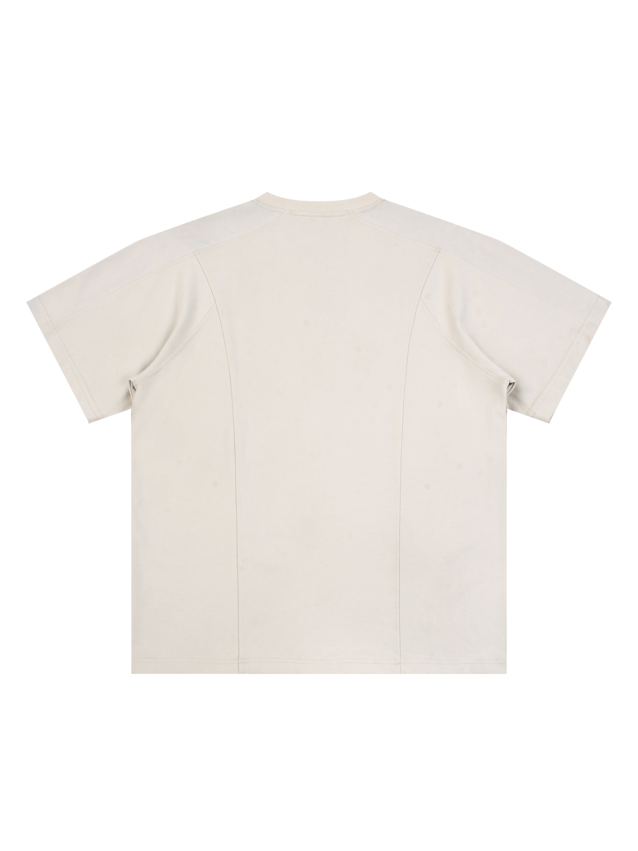 T-shirt V-Neck Beige Premium - Maison Madina