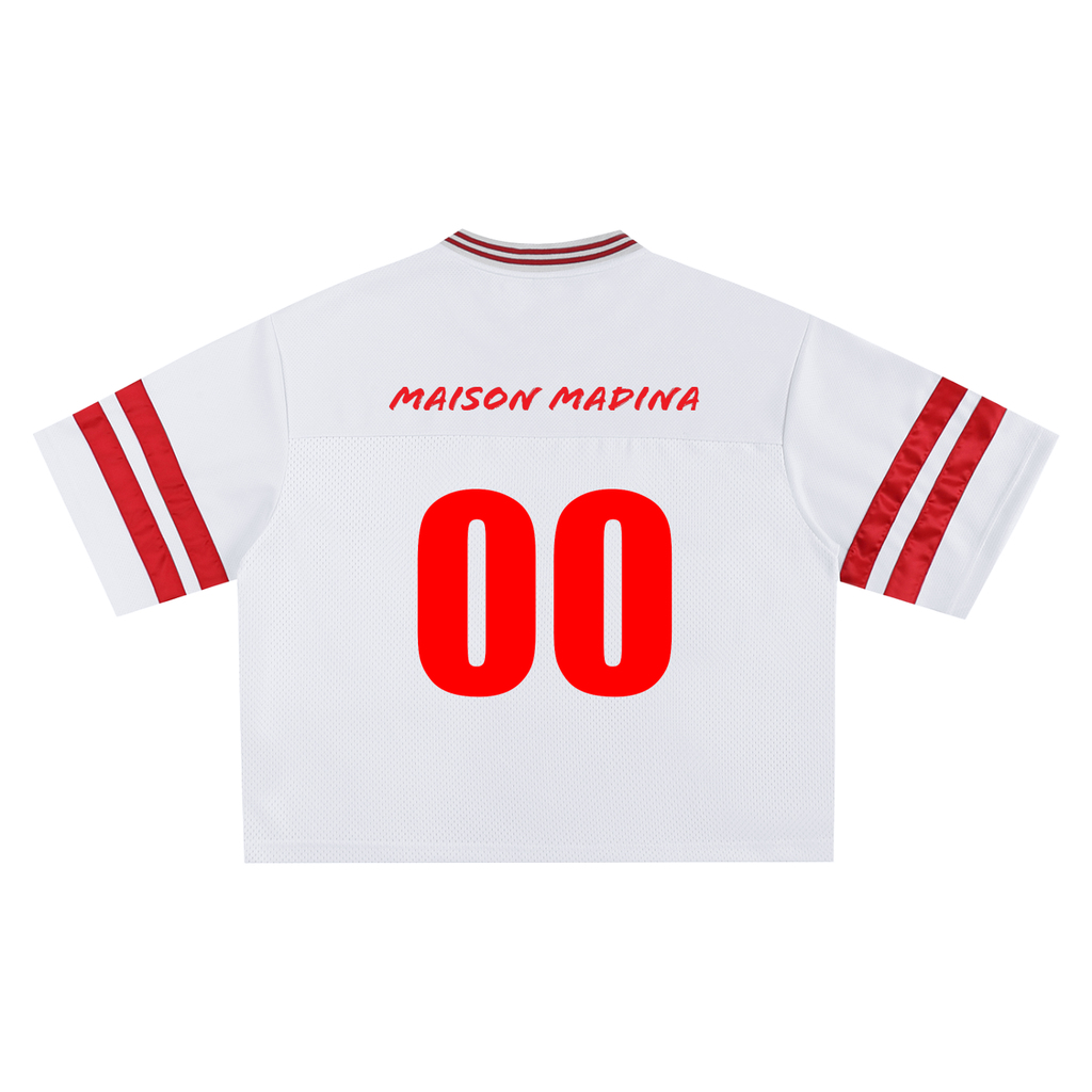Taped Mesh Boxy T-shirt