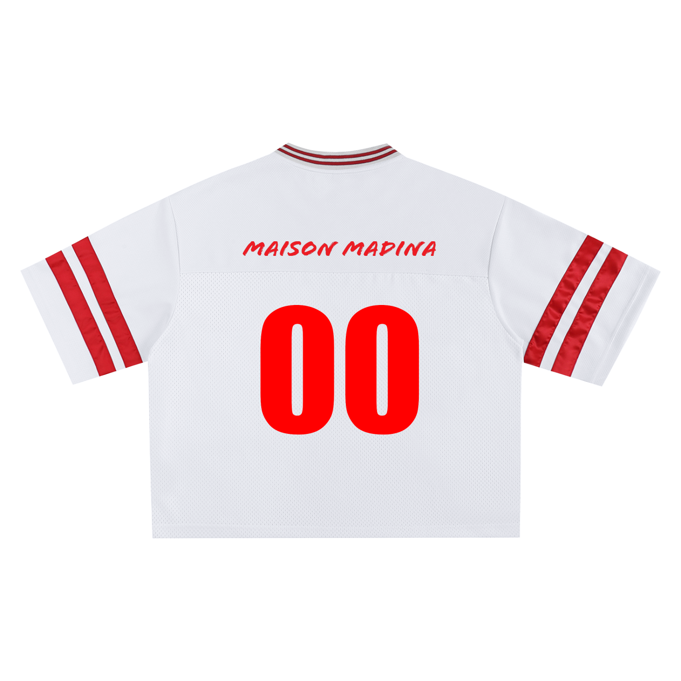 Taped Mesh Boxy T-shirt
