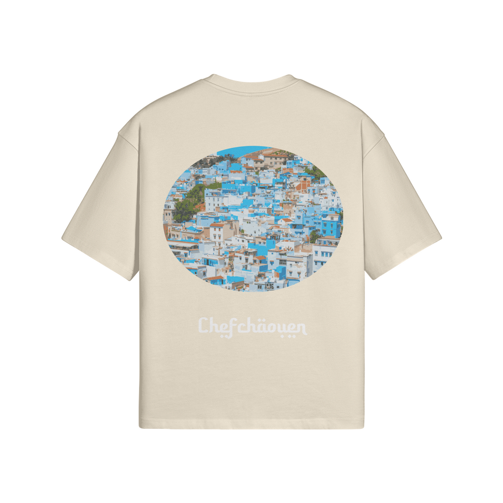 Tshirt Oversize Chefchaouen - Maison Madina